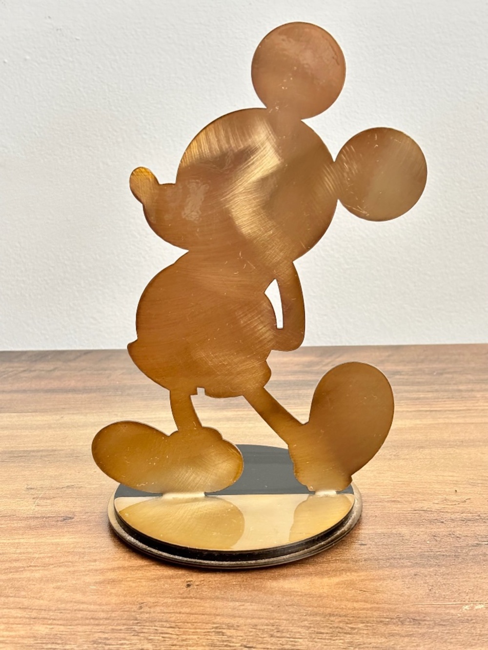 Disney Mickey True Original Metal Sculpture Gold 90 Years Limited Edition 2260